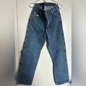 Men’s Wrangler Denim Blue Jeans
